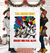 Makes You Feel Alive Sherpa Blanket - Beyond T-shirts